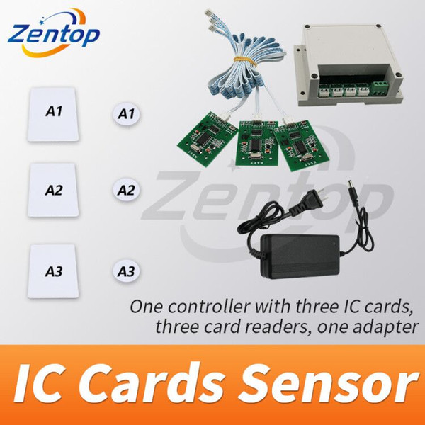 RFID Cards Prop in Real Escaper Game IC Card Sensors with Cards Controller for Escape Room Game IC Readers and IC Cards