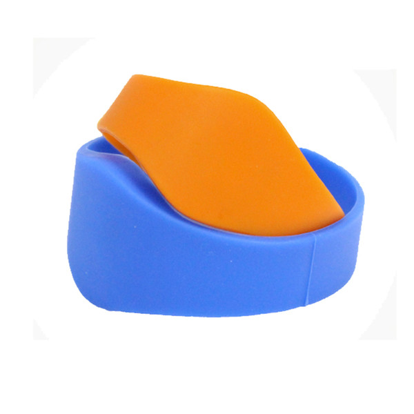 Waterproof Silicone 860-960MHz 13.56 MHz UHF HF RFID Wristband