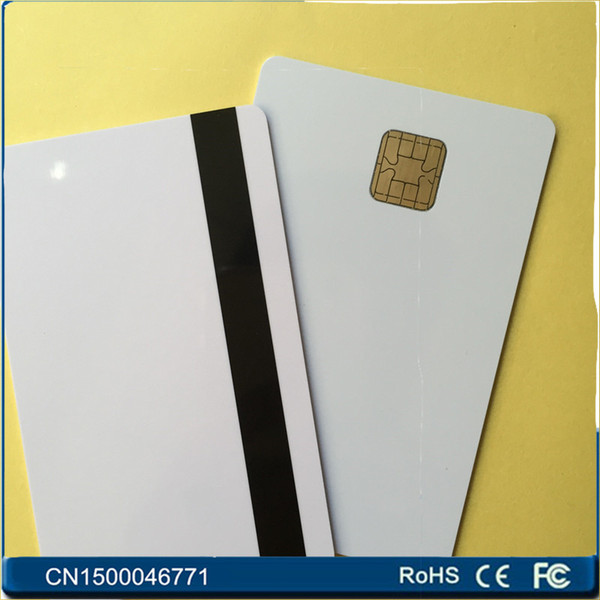 Wholesale- J2A040 Chip JAVA Smart Card w/ HiCo 2 track Mag Stripe JCOP21 36K 50PCS/LOT