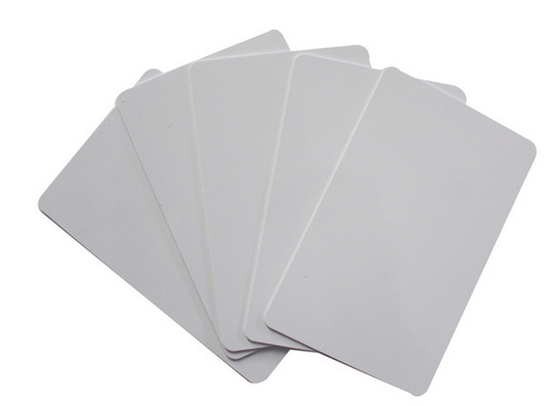 500pcs/lot Blank White 125KHZ TK4100 PVC Card With Film Protect