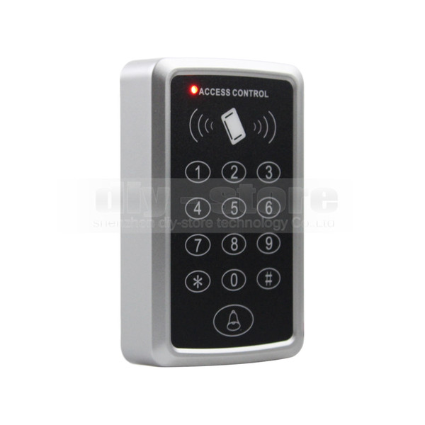 DIYSECUR 125KHz Password Keypad RFID ID Cards Proximity Reader Access Controller for Access Control System House / Office / Home Improvement