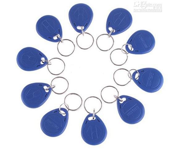 Wholesale - For Access Control Use 100pcs 125Khz RFID Proximity ID Card Key fobs