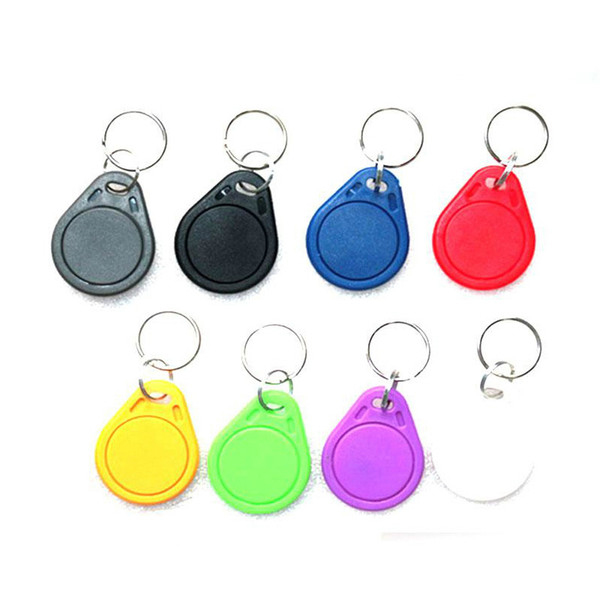 50pcs 13.56mhz UID RFID 13.56 mhz Changeable Tag Keyfob Blank Writable Card Rewriteable for Copier Writer Duplicator Copy