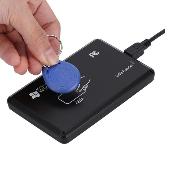 125khz 13.56mhz EM MF usb Desktop Rfid reader for access control reader