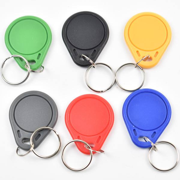 10pcs/lot RFID 13.56 Mhz nfc Tag Token Key Ring IC tags nfc phone(except galaxy s4)