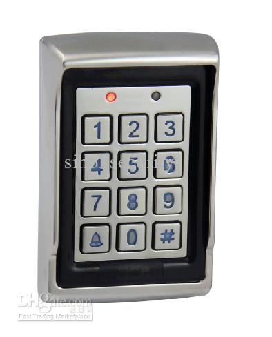 2013 New Arrival Vandal Resistant Metal Proximity RFID Waterproof Access Control Keypad with dual Relay Output