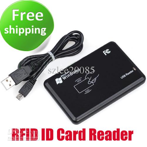 New Security Black USB Proximity Sensor Smart RFID ID Card Reader 125Khz EM4100