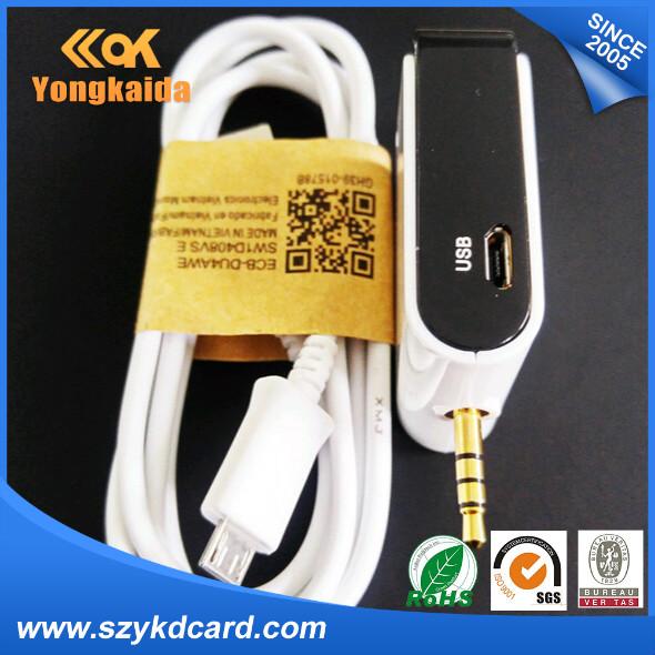 YongKaiDa Operating System Support Android IOS ISO18000-6C (EPC Gen2)3.5mm Audio Jack Mid-range Portable Mobile Uhf Rfid Reader