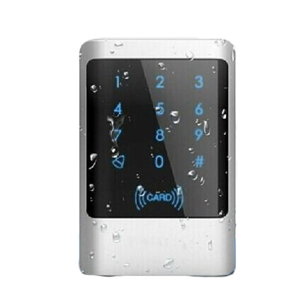 water proof touch password keypad easy handle metal panel 1000 user 125KHZ EM RFID access controller for Access control system