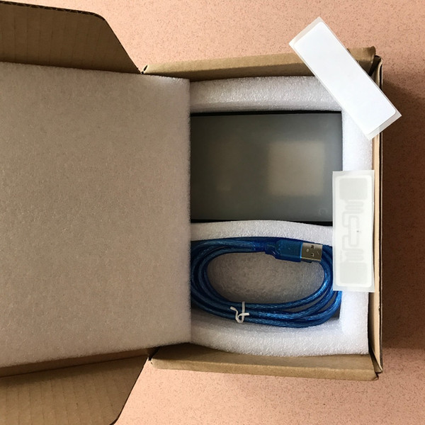 10cm-2meters epc gen2 rfid reader 902Mhz-928Mhz 865MHz-868MHz usb desktop uhf rfid reader and writer