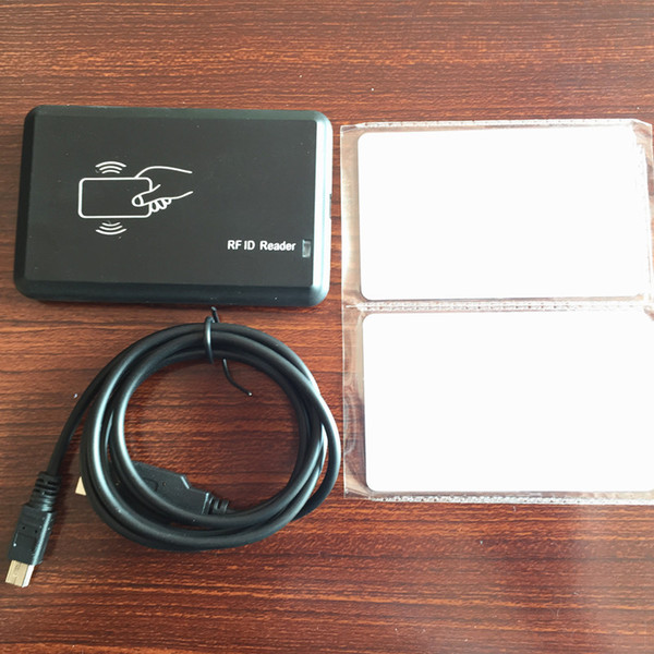 MIFARE® Card Reader USB RFID 13.56MHZ Black High Quality ISO14443A Desktop IC Card Reader