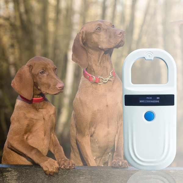 pocket animal ID microchip reader FDX-B standard veterinary dog chip scanner