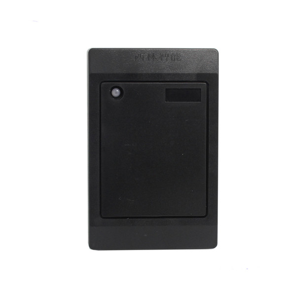 Free Shipping standard Waterproof Black color Default 125Khz EM RFID Reader WG26 / 34 Card Key fob Reader Access Control System