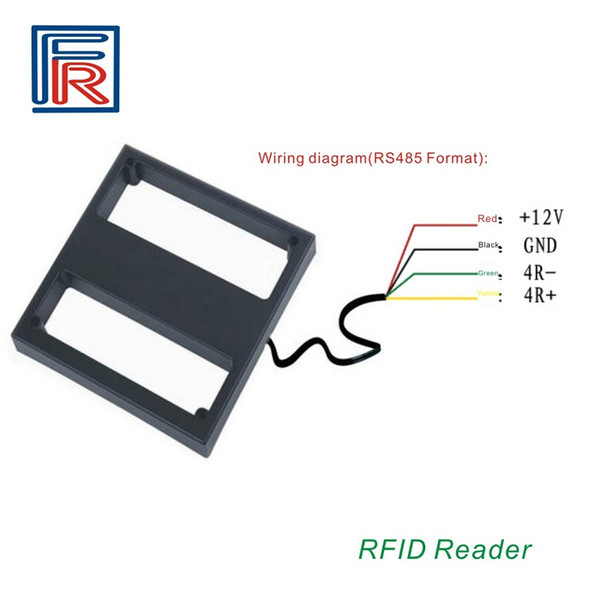 2017 125kHz Long-Range Card Reader with wiegand26 output use for car parking system EM or TK4100 cards