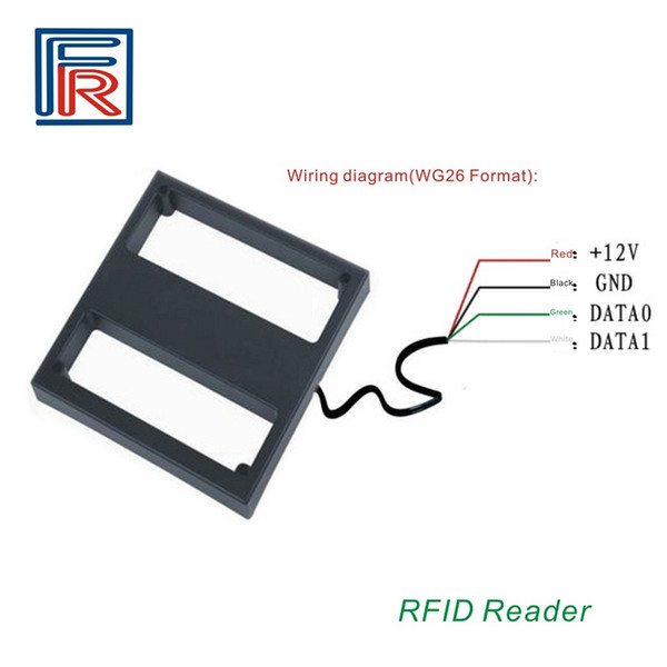 2017 Hot 125KHZ 1M RFID Mid Long Range Reader for Outdoor Parking System use EM cards without software