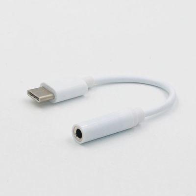 AUX audio cable USB Type C to 3.5 Earphone Adapter Type-C to 3.5mm Headphone converter for xiaomi 6 Letv Le2