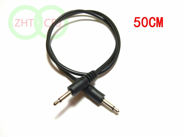 1pcs 3.5mm 1/8 male mini plug monaural mono audio connector cable 50CM