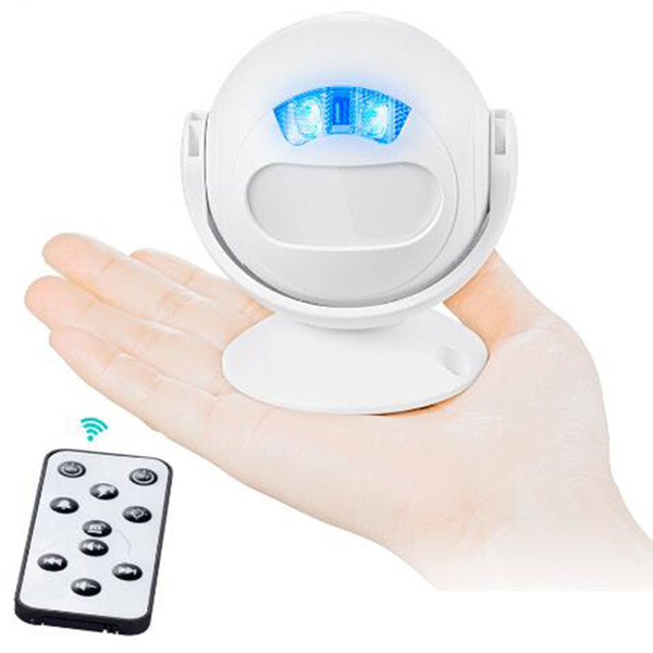 Wireless Remote Control Doorbell Welcome IR Infrared Motion Sensor Doorbells Home Shop Alarm Lantern Peephole Viewer Door Eye DHL shiping