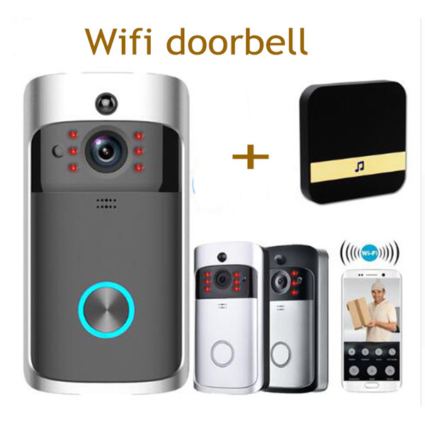 Smart IP Video Intercom WI-FI Video Door Phone Door Bell WIFI Doorbell Camera For Apartments IR Alarm Wireless Security Camera