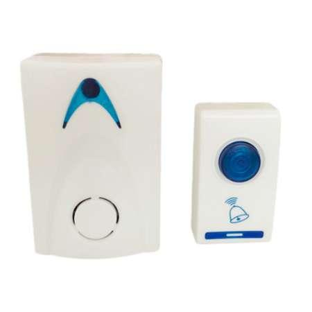 1Pc LED Wireless Chime Door Bell Doorbell & Wireles Remote control 32 Tune Songs C1 100M Range for Home Offices Hotels