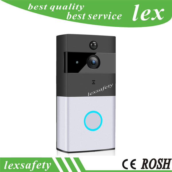 720P Video Door Phone WiFi Visual Intercom Chime PIR IR Camera Night Vision Doorbell For Access Control,WI-FI Video Door Phone