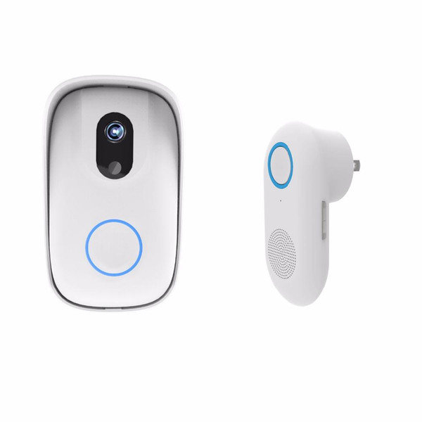 Waterproof WIFI Video Doorbell Wireless Smart Doorbell Security Camera Night Vision Visual Doorphone Phone Remote Viewer Intercom