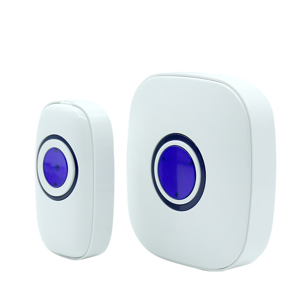 Waterproof Wireless Digital Doorbell 38 Chime Doorbells 433.92MH Operate Frequency 2018 new High Quality US Plug