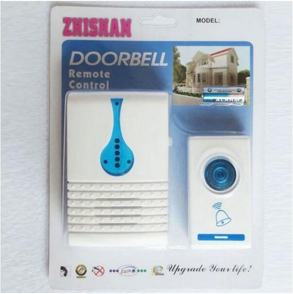 Modern Portable Wireless Doorbell with 32 Ring Tones Tune Cord Song Mini Door Room Office Gate Bell Doorbell Remote Control