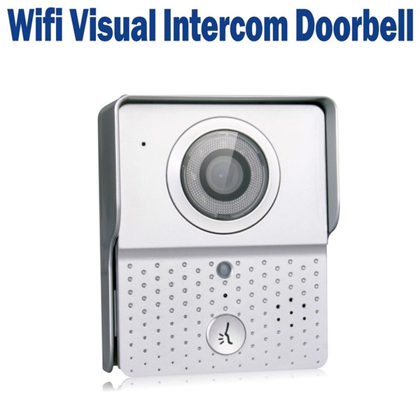 Wireless Wifi Visual Intercom Doorbell Video Camera Door Bell For Home Security System Support iOS & Android