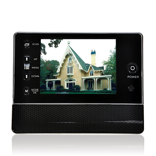 HD 0.3MP 3.5 inch TFT LCD Door Doorbell Peephole Viewer Came