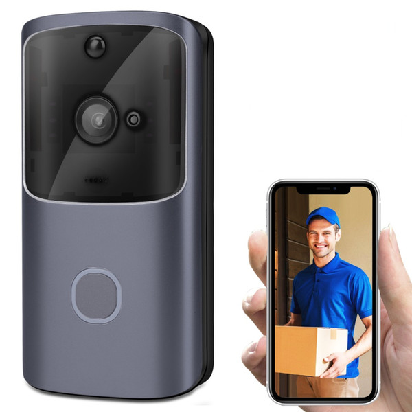 New wifi door phone intercom video doorbell battery video door bell wireless door phone doorphone camera support TF card