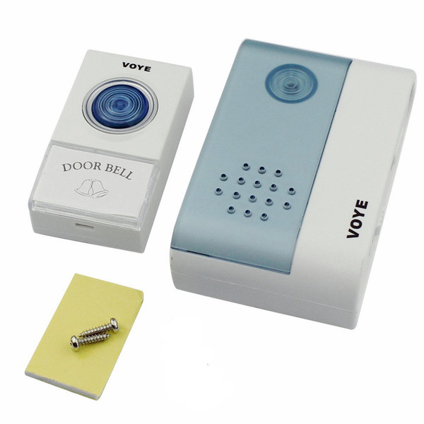 Wholesale Wireless chime Door Bell & Remote controller Door alarm sysem 38 Tune Songs support Drop Shipping wholesale orders