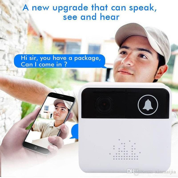 Smart Wireless Ring DoorBell WiFi Visual Camera Phone Door Home Monitor Security for Household Store Factory