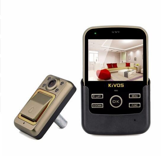 3.5 Inch Digital Door Viewer Doorbell Night-Vision Door Eye Peephole Extra-large Range of Vision for Home