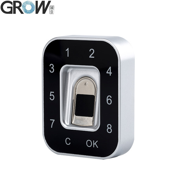 GROW G12 2018 New Design Password Fingerprint Electric Cabinet Lock For Office Home Bank Gym Room