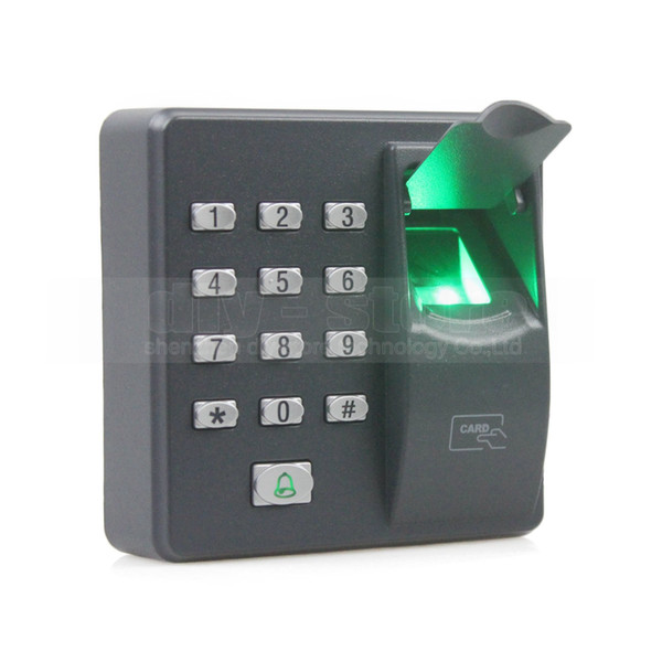 DIYSECUR Biometric Fingerprint Access Control Machine Digital Electric RFID Reader Code Password Keypad System for Door Lock