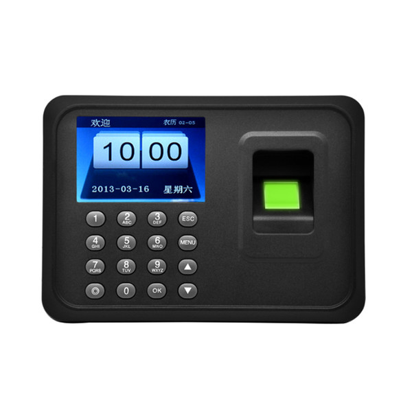 Wholesale-Free Ship USB Password Biometric Fingerprint Time Attendance System And Time Recorder Control System for employee office