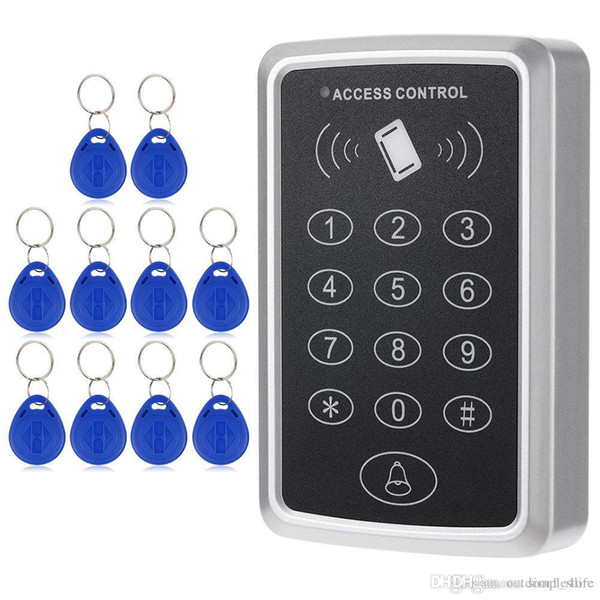 Banrd New High security Security RFID Proximity Entry Door Lock Access Control System 500 User +10 Keys FREE SHIPPING