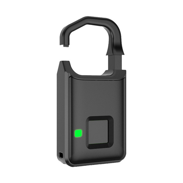 BioLock P2 Smart Fingerprint Recognition Padlock Small Lock for Travel Bags Anti-theft security carabiner lock