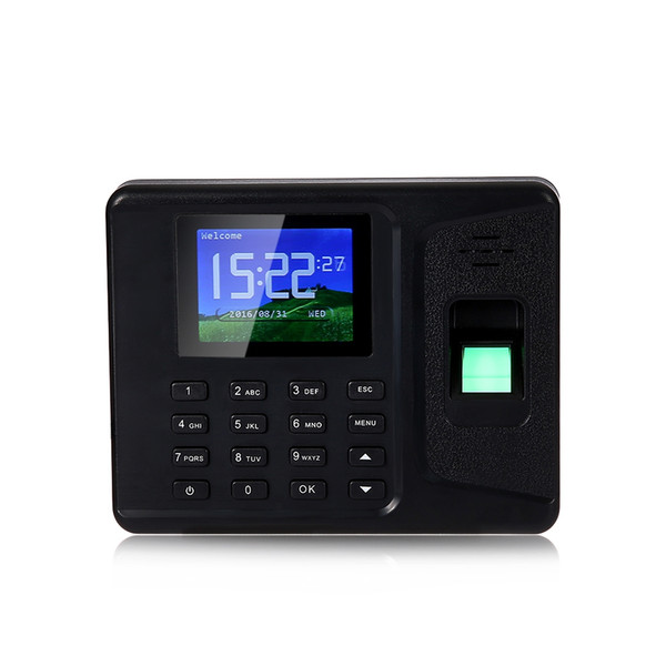 Wholesale- Fingerprint Time Attendance Machine Identification Checking Recorder Employee Digital Electronic Reader Machine