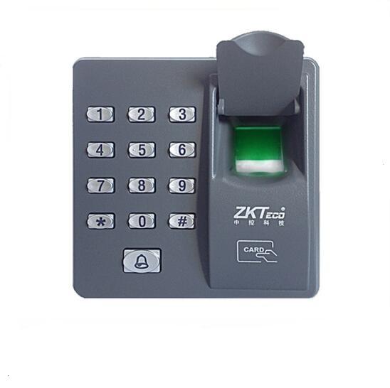 ZKT X6 Digital electric RFID reader finger scanner code system biometric recognition fingerprint access control ZKT X6 for home security