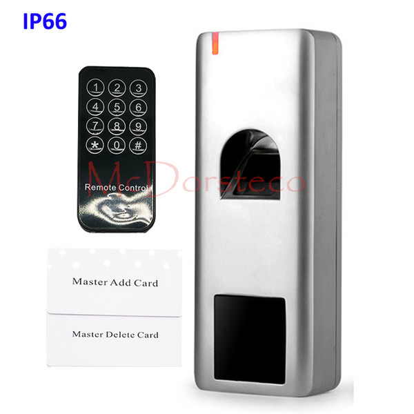 Waterproof fingerprint access control system finger door access controller Metal Shell Door Controller IP66 Biometric outdoor Access Control