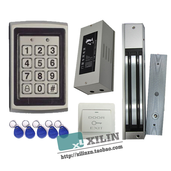 Metal access control 280kg magnetic lock magnetic lock set electronic access control password access