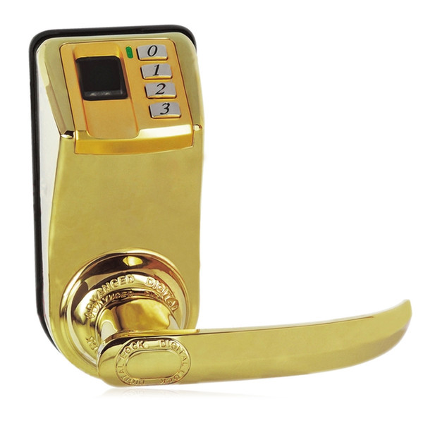 Stainless steel DIY - 3398 Fingerprint Door Lock Weather Proof Digital Keyless Function electronic smart fingerprint door lock