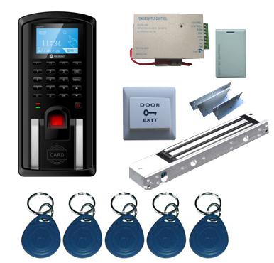 Wholesale Single Door Fingerprint and RFID Card Access Control System & Time Attendance Kits