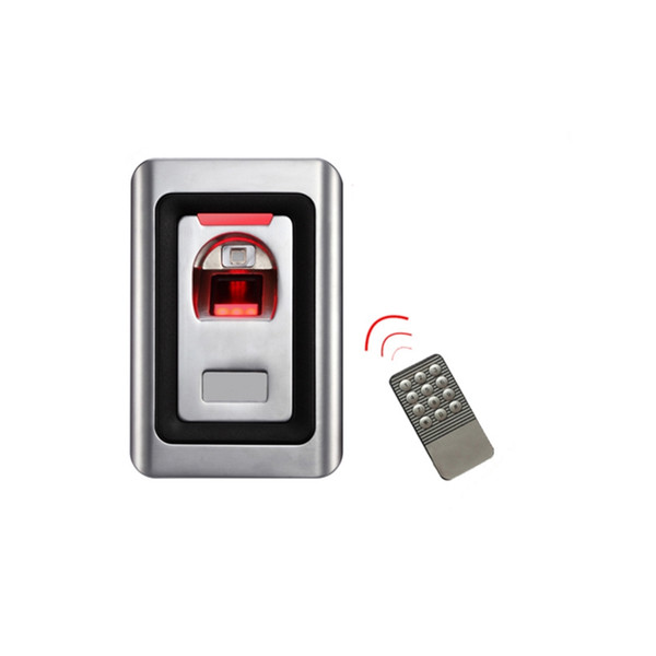 Wholesale- Stainless Steel Waterproof Metal Biometric Fingerprint Access Control System With IR Remote Control+ 120 Fingerprint