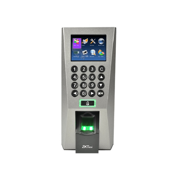 Zk F18 Tcp/Ip Communication 1500 Fingerprint User 80000 Record 2-inch Color Door Access Control Fingerprint Access Controller