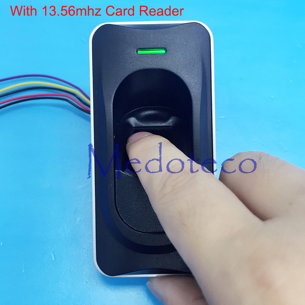 Wholesale- FR1200 RS485 Fingerprint & 13.56mhz IC card reader waterproof fingerprint slave reader work with inbio160 inbio260 Inbio460 F18