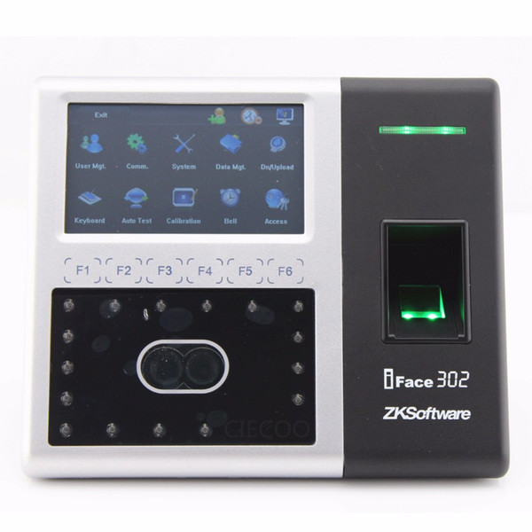 ZK iFace302 multi-biometric identification Time & Attendance and Access Control terminal 4.3