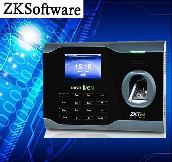 Wholesale- ZKsoftware U160 Fingerprint Attendance Time Clock With WiFi Function +TCP/IP+USB ( Free SDK)